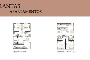Apartamento &agrave; venda - 65m&sup2; - Centro