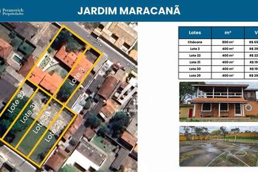 Ch&aacute;cara &agrave; venda - 800m&sup2; - Jardim Maracan&atilde;