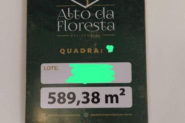 Terreno &agrave; venda - 589m&sup2; - Alto da Floresta Residencial