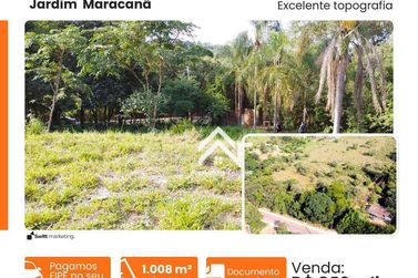 Terreno &agrave; venda - 1008m&sup2; - Jardim Maracan&atilde;