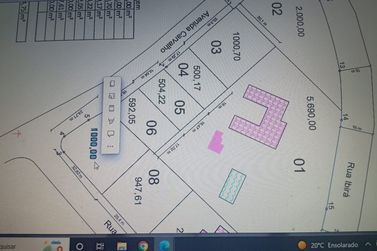 Terreno &agrave; venda - 500m&sup2; - VIT&Oacute;RIA R&Eacute;GIA