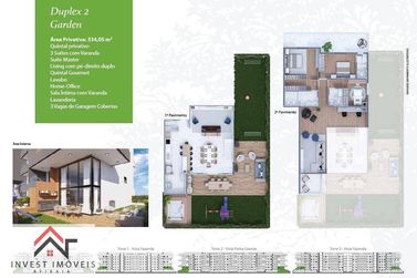 Apartamento &agrave; venda - 74m&sup2; - Nova Gard&ecirc;nia