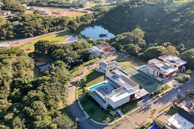 Terreno &agrave; venda - 793m&sup2; - Condom&iacute;nio Itapor&atilde;