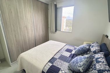 Apartamento para alugar - 49m&sup2; - Caetetuba