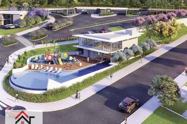 Terreno &agrave; venda - 387m&sup2; - Condom&iacute;nio Fechado