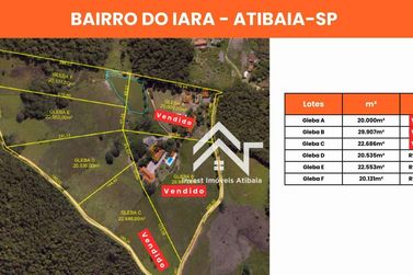 Terreno &agrave; venda - 22553m&sup2; - Iara
