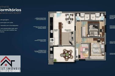 Apartamento &agrave; venda - 78m&sup2; - Vila Gard&ecirc;nia