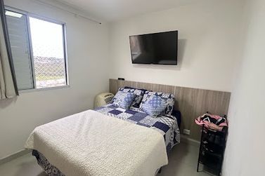 Apartamento para alugar - 49m&sup2; - Caetetuba