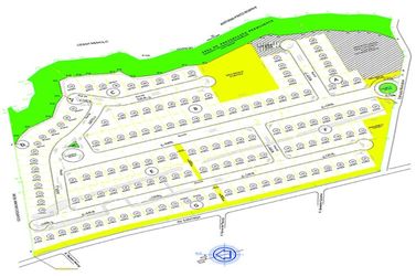 Terreno &agrave; venda - 682m&sup2; - RESIDENCIAL GRANVILLE