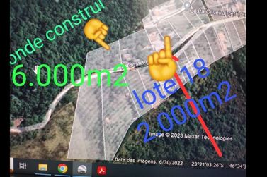 Terreno &agrave; venda - 2000m&sup2; - LUIZ FAGUNDES