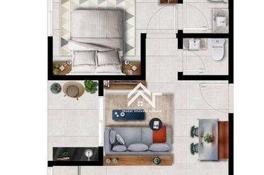 Apartamento &agrave; venda - 69m&sup2; - Atibaia Jardim