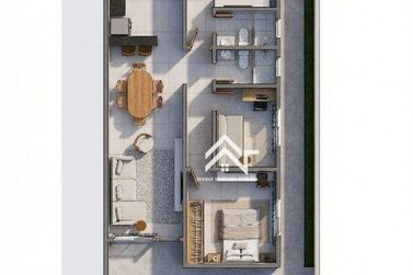 Casa &agrave; venda - 90m&sup2; - Cachoeirinha