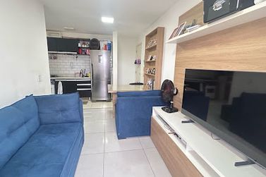 Apartamento para alugar - 49m&sup2; - Caetetuba