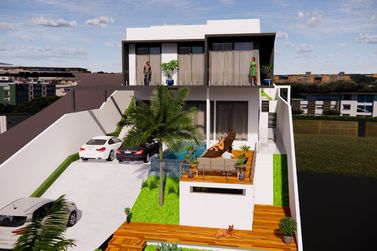 Terreno &agrave; venda - 600m&sup2; - Condominio Quintas da Boa Vista