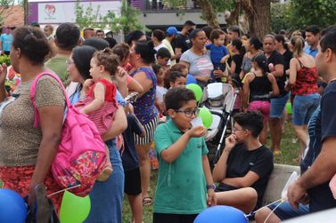 Sucesso de público, Festa das Crianças reúne 600 pessoas na Praça do Colina Sul