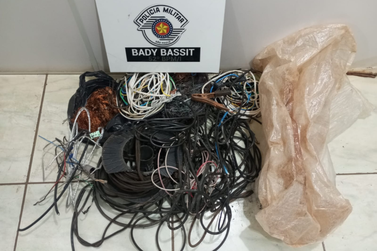 Suspeito de furtar fios de energia é preso em Bady Bassitt