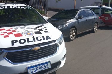 Polícia Militar localiza e apreende carro clonado que circulava em Bady Bassitt