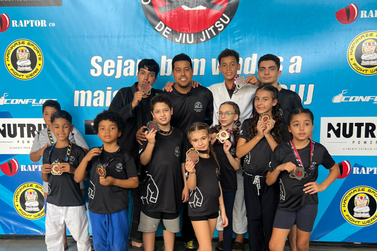 Circuito Interior de Jiu Jitsu: alunos de Bady trazem 11 medalhas para a cidade