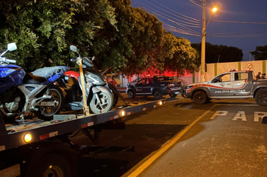 Blitz mira motos barulhentas e apreende quatro ve&iacute;culos em Bady Bassitt