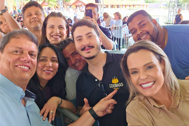 Coxinhas Bady &eacute; elogiada por Tarc&iacute;sio de Freitas durante evento em Rio Preto