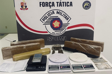 Pol&iacute;cia aprende quase 4kg de maconha em casa do Jardim M&ocirc;naco, em Bady Bassitt