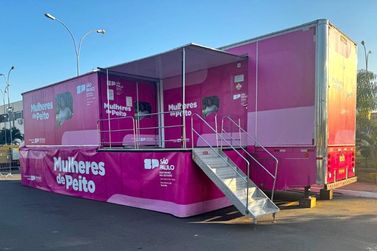 Carreta da Mamografia chega a Bady e pode atender mais de 20% das mulheres