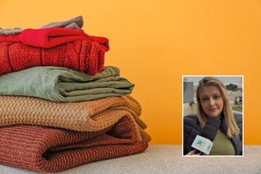 Empres&aacute;ria arrecada agasalhos para crian&ccedil;as de Bady Bassitt enfrentarem o inverno