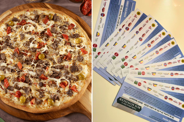Instituto Borboleta faz apelo para vender 16 vouchers de pizza que vencem na quinta-feira
