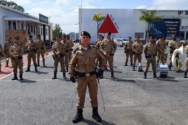 13&ordf; RPM comemora 20 anos com homenagens em Barbacena