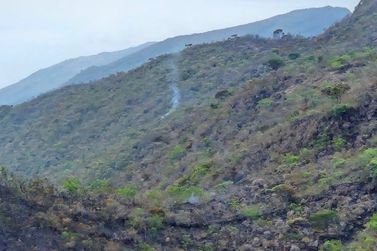 Pol&iacute;cia investiga inc&ecirc;ndio de grandes propor&ccedil;&otilde;es na Serra de S&atilde;o Jos&eacute; 