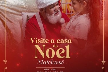 Casa do Papai Noel Matelass&ecirc; &eacute; inaugurada no Sonho de Natal 2025