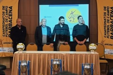 Barbacena lan&ccedil;a oficialmente os Campeonatos de Futebol de Campo