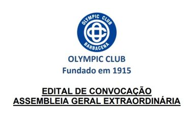 Olympic Club convoca assembleia para vota&ccedil;&atilde;o de mudan&ccedil;a no estatuto