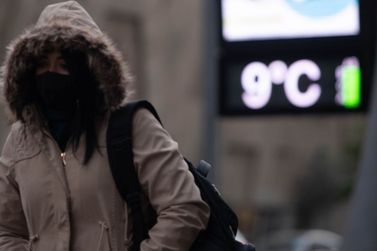 Semana come&ccedil;a com frio e temperaturas podem chegar aos 9&deg;C em Barbacena