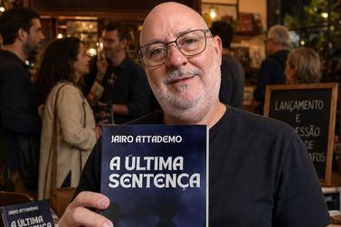 Jairo Attademo lan&ccedil;a primeiro romance nesta ter&ccedil;a-feira em Barbacena