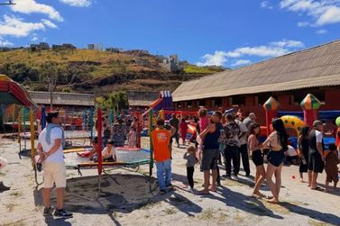 Domingo no Parque re&uacute;ne centenas de fam&iacute;lias em Barbacena