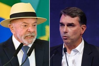 Lula e Fl&aacute;vio Bolsonaro est&atilde;o no 2&ordm; turno