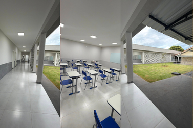Rodrigo Antunes inaugura seis novas salas de aula na Escola Gabriel Jos&eacute; Martins