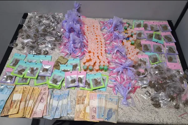Dupla &eacute; presa por tr&aacute;fico com grande quantidade de drogas 
