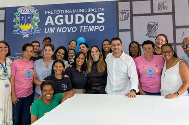 Agudos reinaugura Sala de Costura em parceria com o SENAI 