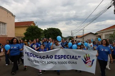 CAADI de Piratininga promove caminhada de conscientiza&ccedil;&atilde;o 