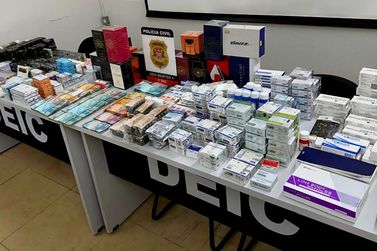 Pol&iacute;cia Civil prende homem por com&eacute;rcio ilegal de medicamentos em Bauru