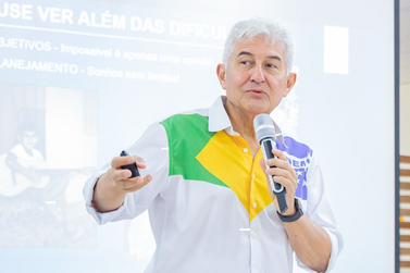 Palestra com Marcos Pontes re&uacute;ne p&uacute;blico no Centro de Inova&ccedil;&atilde;o Tecnol&oacute;gica