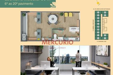 Sala Comercial &agrave; venda - 30m&sup2; - Vila Avia&ccedil;&atilde;o