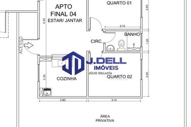 Apartamento &agrave; venda - 97m&sup2; - Parque Das Nacoes