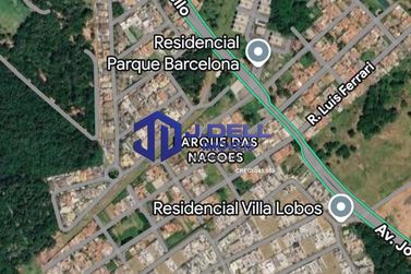 Terreno &agrave; venda - 281m&sup2; - Parque Das Nacoes