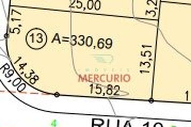 Terreno &agrave; venda - 330m&sup2; - Residencial Guestier