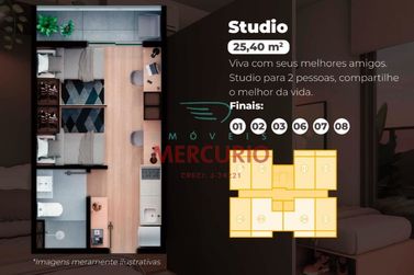 Apartamento &agrave; venda - 25m&sup2; - Vila Cidade Universit&aacute;ria