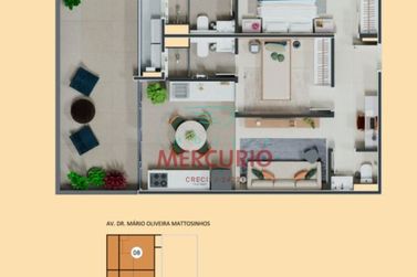 Apartamento &agrave; venda - 80m&sup2; - Vila Avia&ccedil;&atilde;o