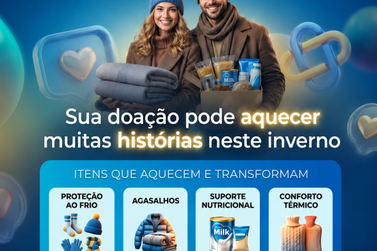 AMPARE lan&ccedil;a Campanha de Inverno Aquecendo Vidas 2026 em Brumadinho